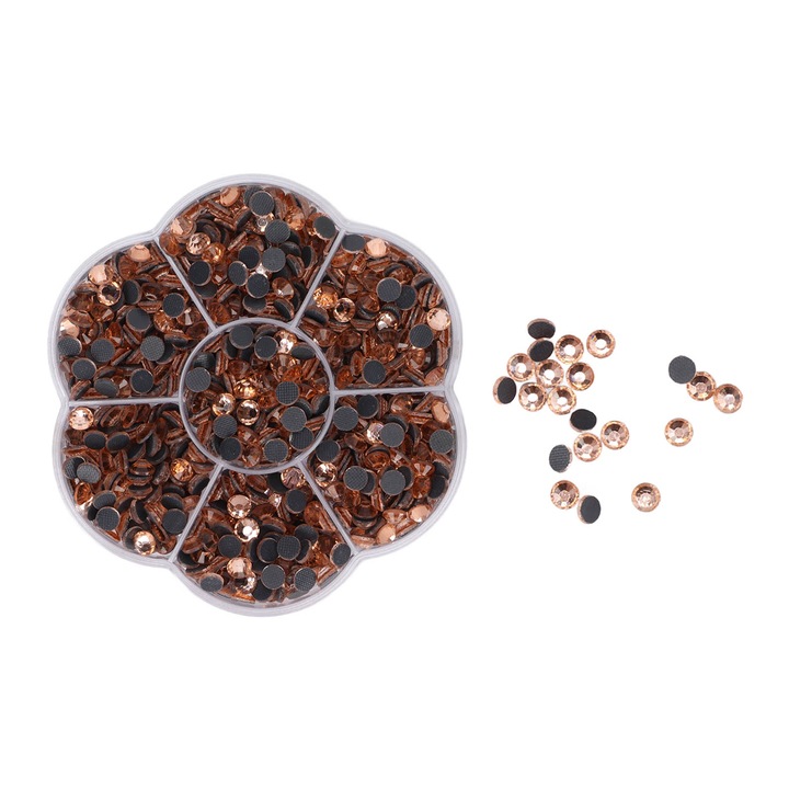 Комплект 1000 броя стъклени камъчета, декоративни аксесоари „Направи си сам“, Enforose