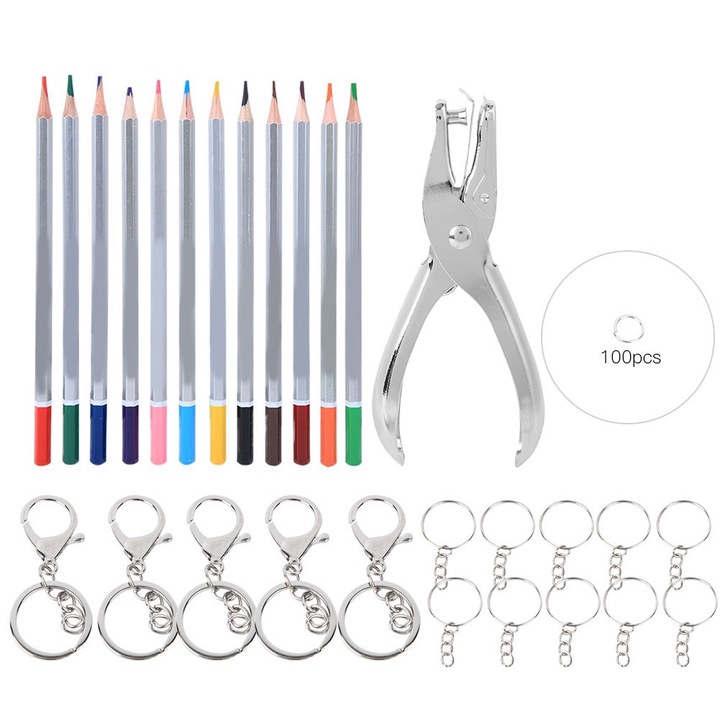 Set de artizanat, Creioane Hole Perforator Material de micsorare manuala Enforose