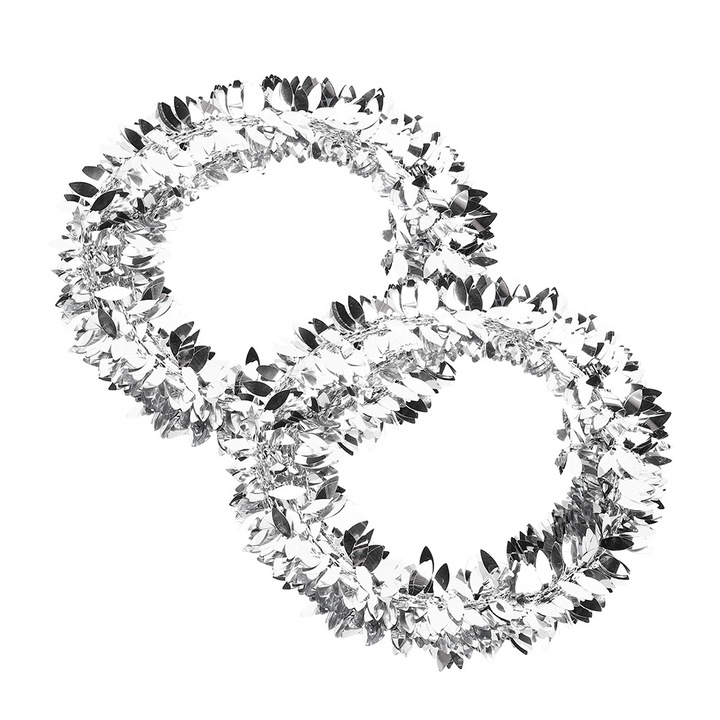 2 db mesterséges növénykészlet, Jormftte, barkács levelek, 7.5m, esküvői/karácsonyi dekoráció, zöld