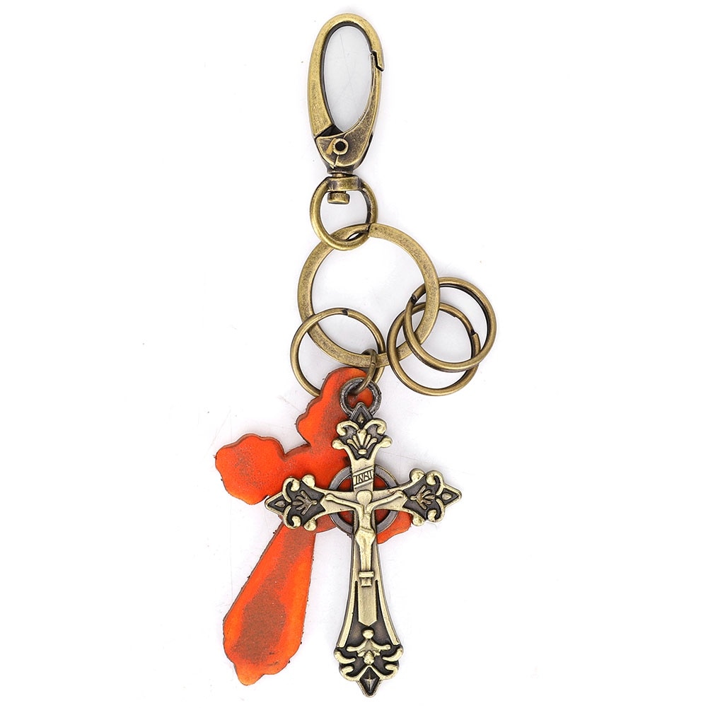 Breloc metalic vintage, longziming, decorativ, rezistent la