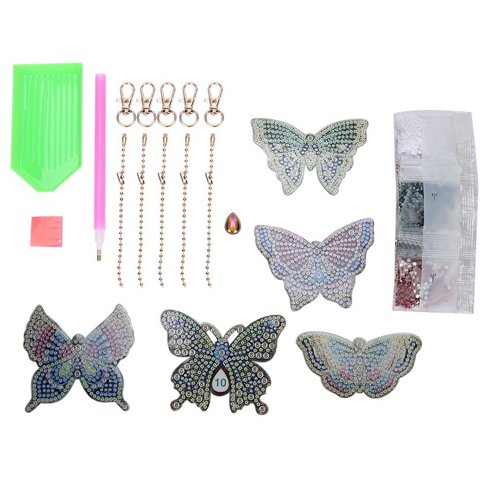 DIY kis medál íj dekoráció kulcstartó kézműves kézzel készített anyag strasszos íjkészlethez