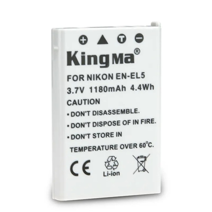 Baterie, Kingma, Pentru Nikon Coolpix 3700, 4200, 5200, 5900, 7900, P3, P4, P80, P90, P100, P500, P510, P520, P530, P5000, P5100, P6000, P6000