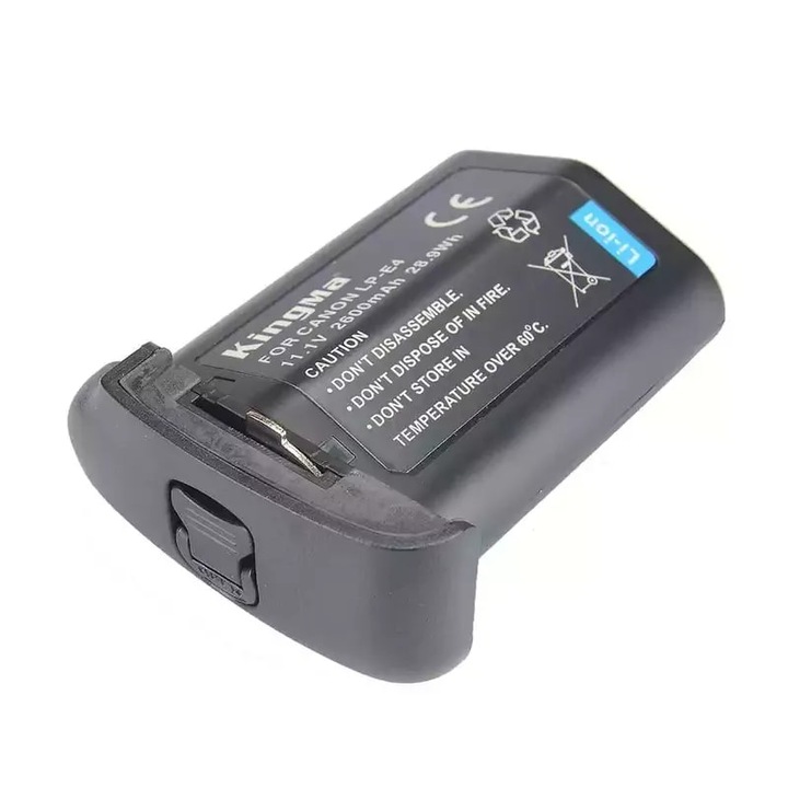 Baterie Kingma, LP-E4 2600mAh pentru camera Canon EOS-1Ds Mark III EOS-1D Mark IV