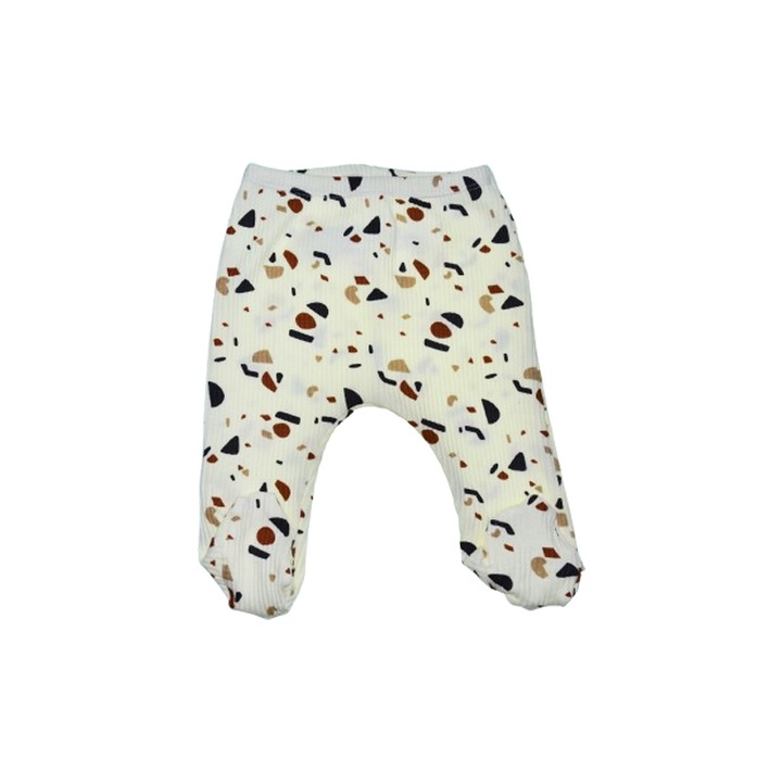 Pantaloni cu botosei pentru bbebelusi, Mini Junior PCB-MJ-1M, Bej 111757