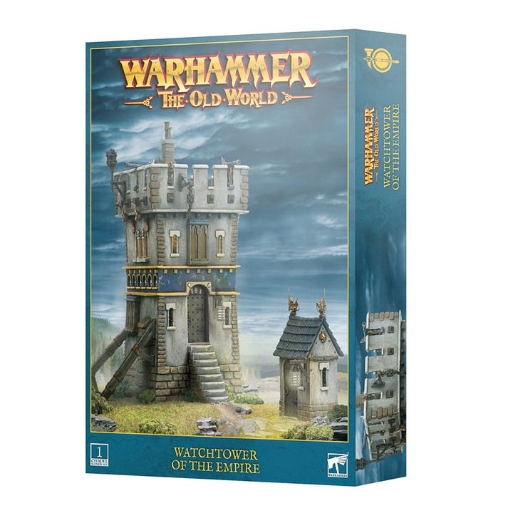 Warhammer Old World Game Expansion Watchtower of The Empire Games Workshop 54 части сив