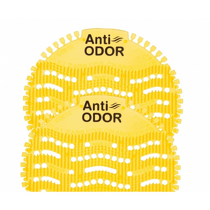 2 db piszoár légfrissítő készlet, Anti-Odor, 45 nap, Citrus