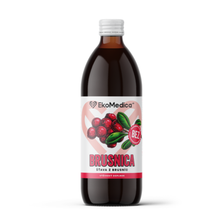 Supliment alimentar lichid de afine, natural, fara zahar, fara conservanti, extracte pure, vitamine, minerale, antioxidanti, fibre, aminoacizi, sistem imunitar, impotriva cistitei, impotriva ciupercilor, impotriva parazitilor, EkoMedika SK, 500 ml