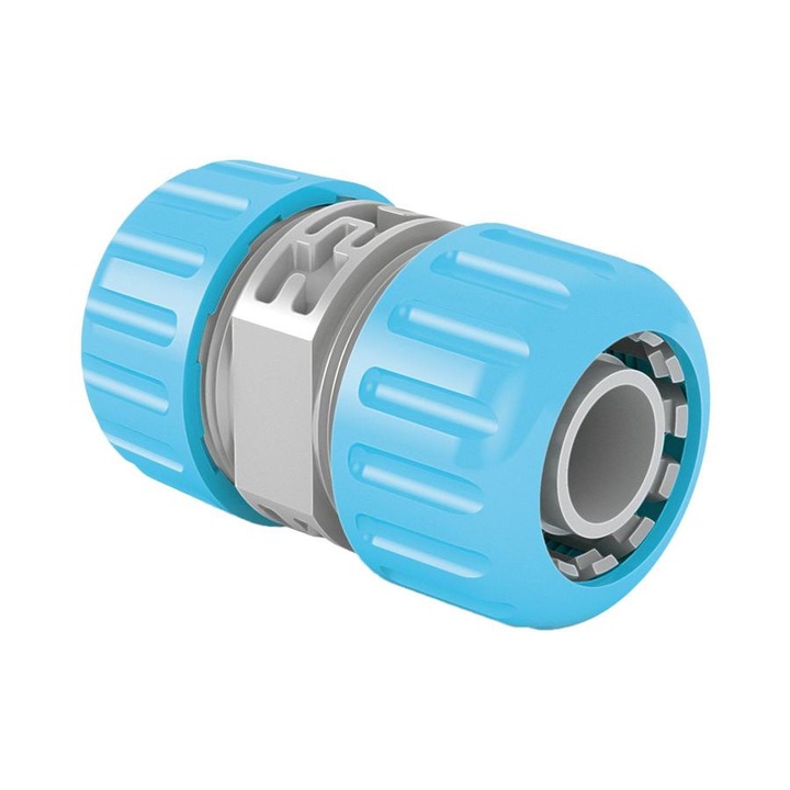 Conector furtun CELLFAST , albastru, plastic, 1"