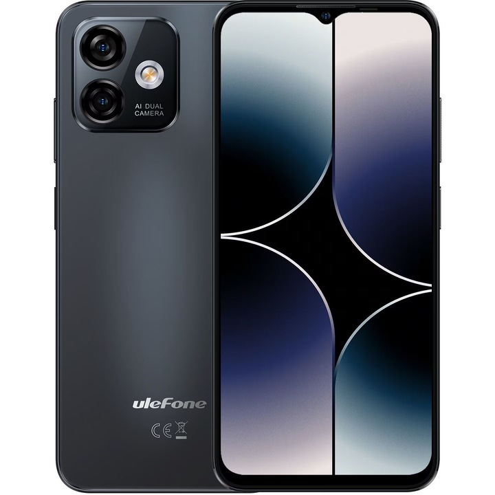 Смартфон Ulefone Note 16 Pro, 8GB, 128GB, Meteorite Black