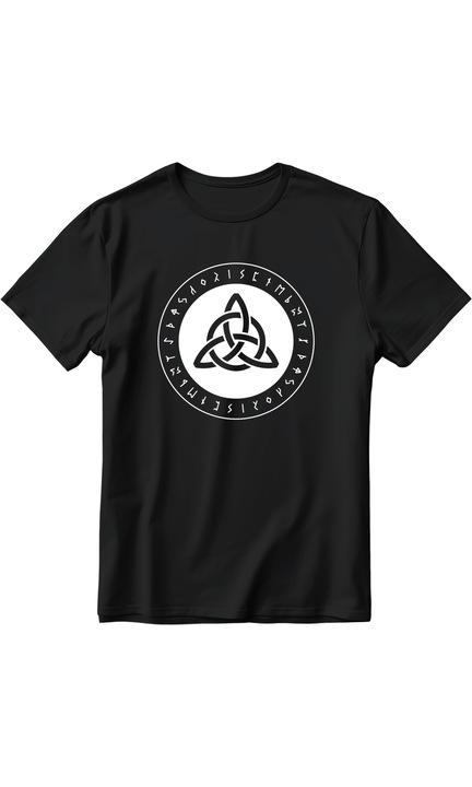 Férfi póló ROARING TIGER modellmintával, Pamut, Fehér, Fekete