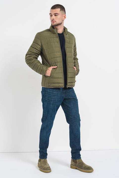 Only & Sons, Капитонирано зимно яке, Маслинено зелено