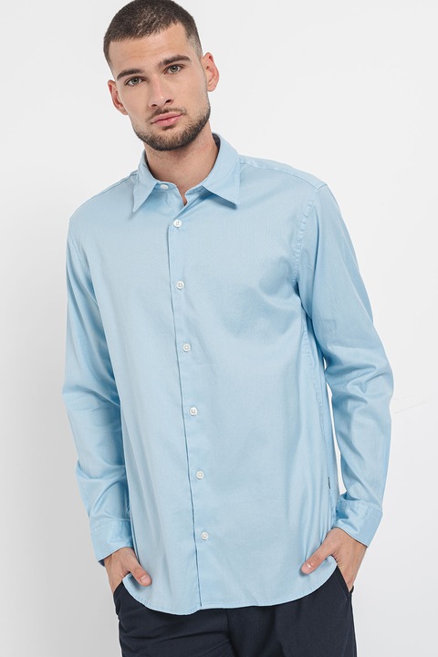 Jack & Jones, Kényelmes fazonú pamuting, Világoskék