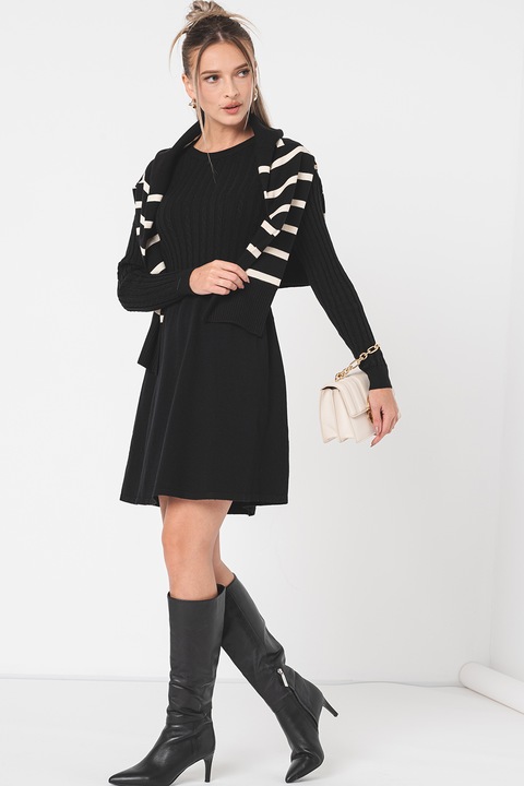 Only, Разкроена рокля Fia, Черен