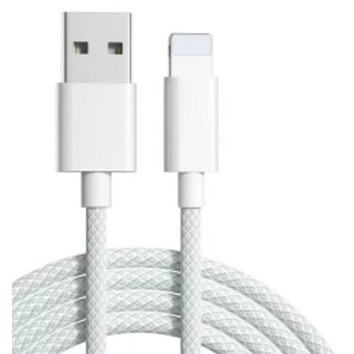 Cablu de date, 1.5m, alb, 6 fire interioare