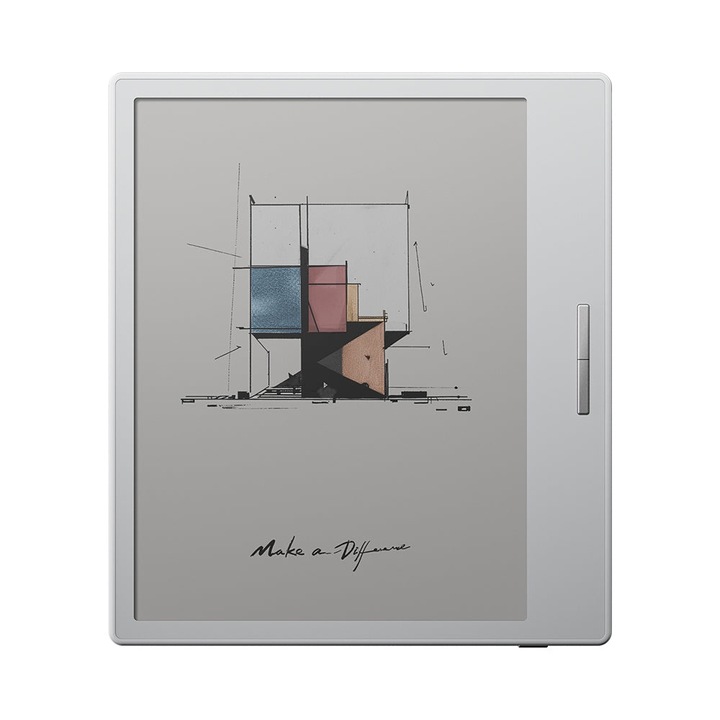Таблет E-Ink Boox GO Color 7, 7 инча, осемядрен, 4 GB RAM, 64 GB, Android 12, бял