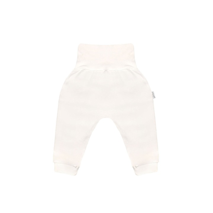 Nicol, pantaloni, bumbac, crema, Crem