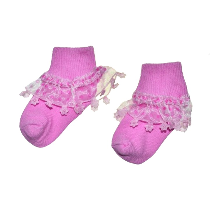 Sosete pentru fete Mini Junior CRP-MJ6 111520, Roz