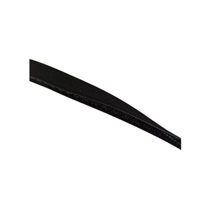 Rola scai, set puf si arici, latime 20mm, lungime 25m, negru