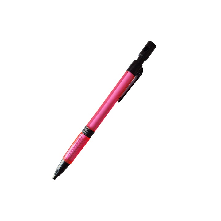 Creion automat OFIS TUNA, 2mm, 2B, roz