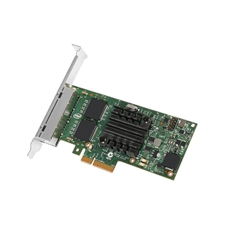 Мрежова карта Intel I350-T4V2, Dual Gigabit Server Adapter PCI-Ex 10/100/1000, 2xRJ45