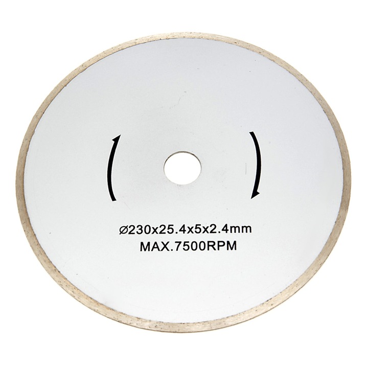 Диск за рязане на плочки, HBM Machines, 230 мм