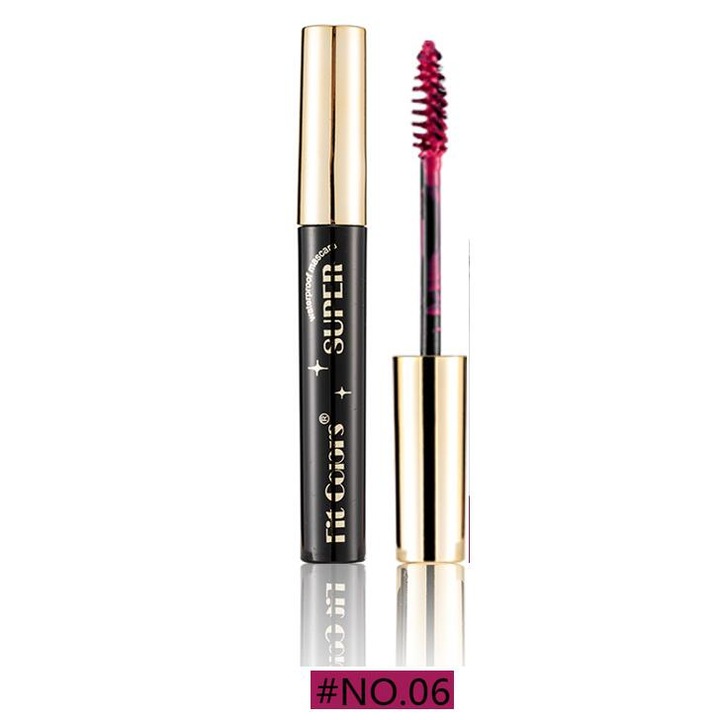 Водоустойчива спирала, Fit Colors, обем и удължаване, розова, 5гр