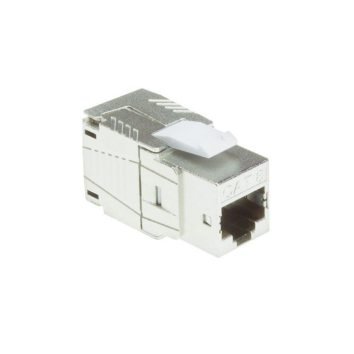 ACT Keystone Jack CAT8 shielded toolless, 248592, Hálózati eszközök