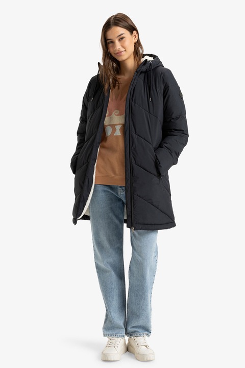 ROXY, Капитонирано зимно яке Better Weather, Черен
