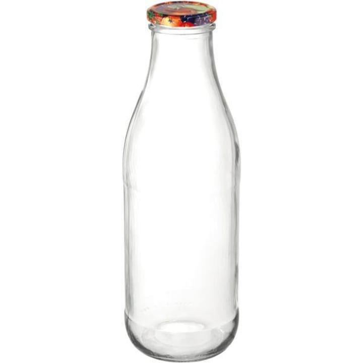 Befőttes üveg tetővel 1L