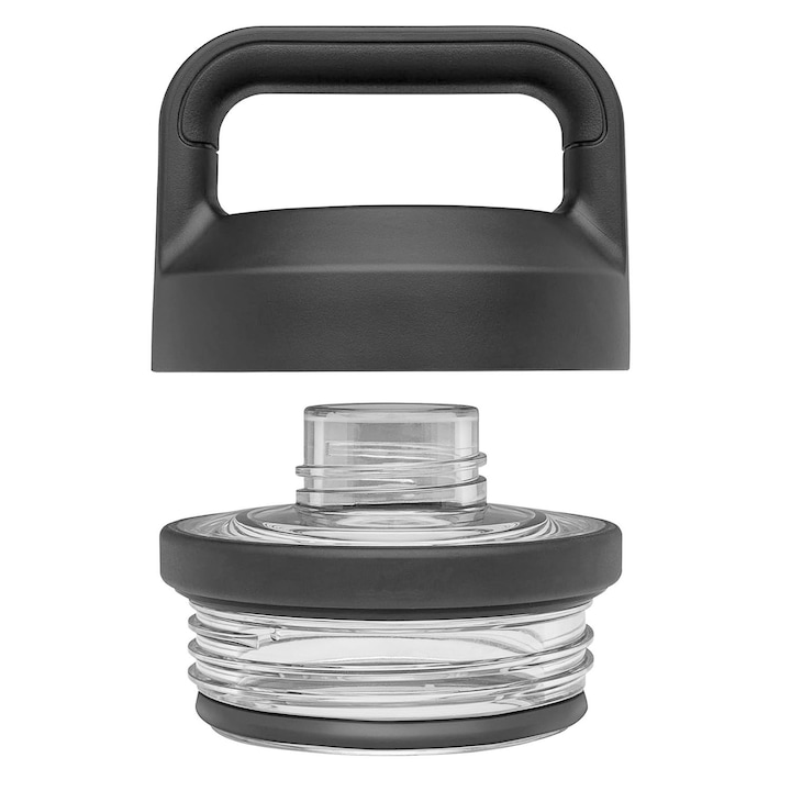 Capac pentru sticla de apa, Acelasi stil ca YETI, 1.7L, 1L, Capac cu doua straturi, Capac de etansare multifunctional, sundiguer