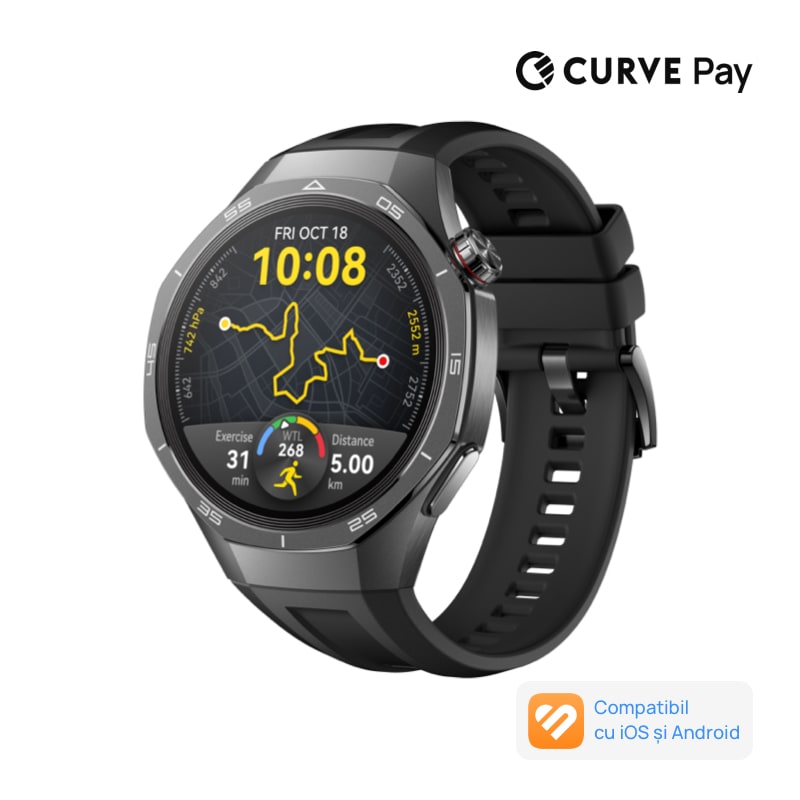 Smartwatch Huawei Watch GT 4, 46mm, Stainless Steel - eMAG.ro