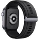 Smartwatch Huawei Watch D2, Black aluminum alloy Case, Black Fluoroelastomer Strap