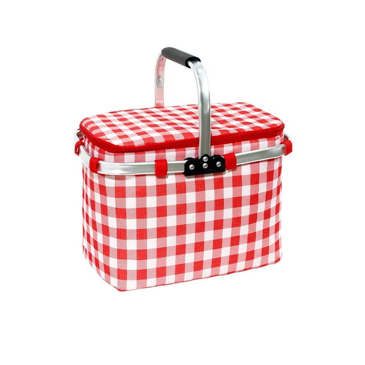 Jormftte hűtőhátizsák, nagy kapacitású, vízálló, 39x25x29cm, többszínű