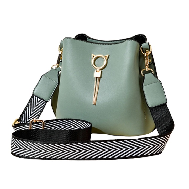 Jormftte női válltáska, nagy kapacitású, többszínű, 20x20x11cm, 1 db-os szett