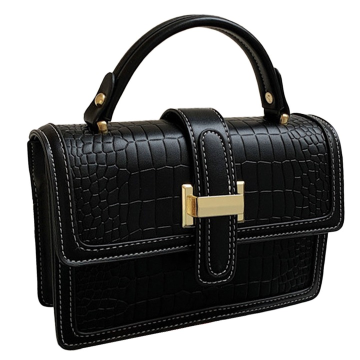 Jormftte válltáska, fehér, khaki, fekete, 22x14x8cm, 1 db-os szett