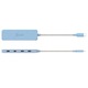 J5create Eco-Friendly USB-C към 4-Port Type-C Gen 2 Hub Fresh Cyan, 237402, USB Hub