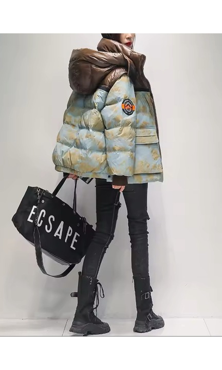 Дамско яке, Парка, Гъши пух, Късо, M