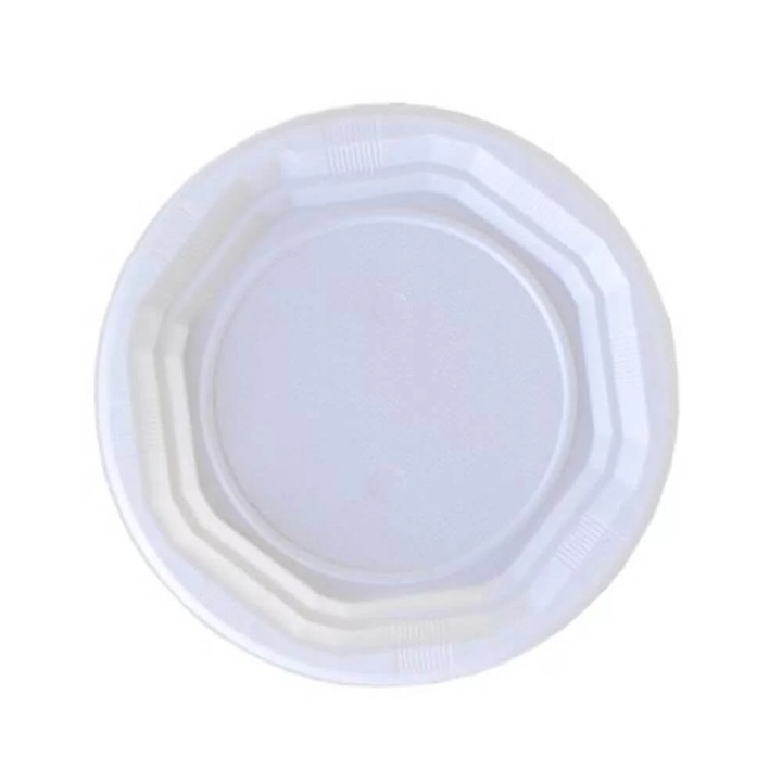 Set farfurii de unica folosinta, 17 cm, 50 buc