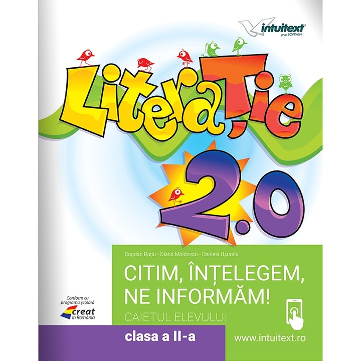 Literatie caietul elevului pentru clasa a II-a Editia 2024, Bogdan Ratiu