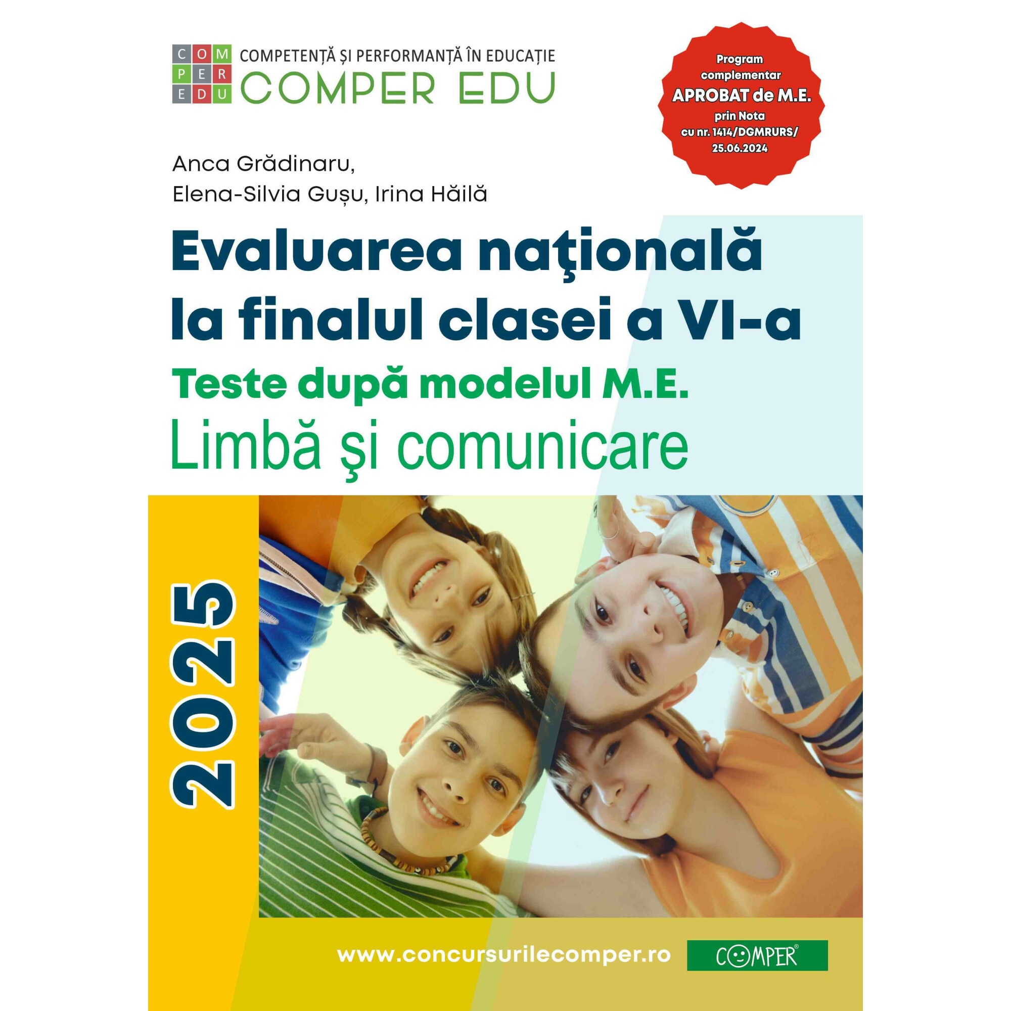 Evaluarea nationala la sfarsitul clasei a VI-a Teste dupa modelul M.E ...