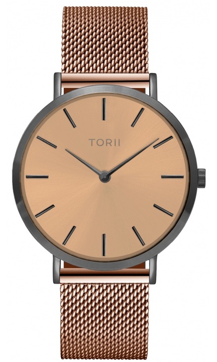 Ceas de dama TORII A38RM.RA, aur roz, moda clasica
