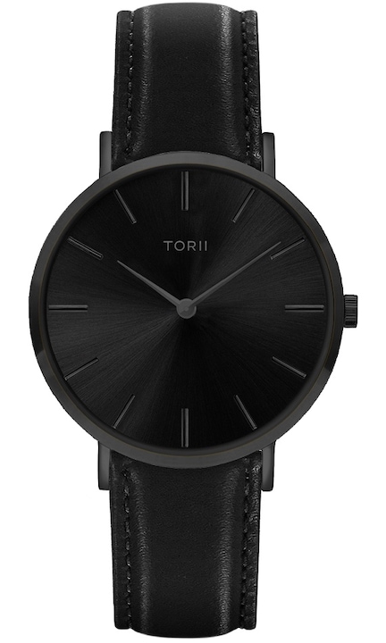 Ceas de dama TORII B34BL.BB, negru, clasic, conform cu moda