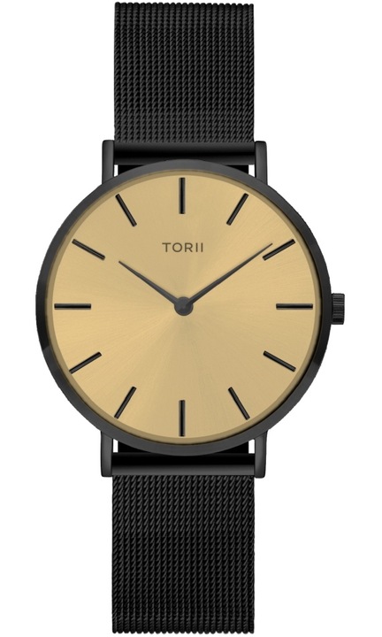 Ceas de dama TORII B34BS.GB negru, clasic fashion