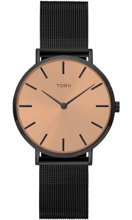 Ceas de dama TORII B34BS.RB, negru, clasic, elegant