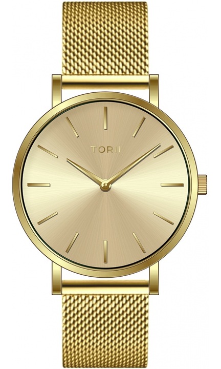 Ceas de dama TORII G38GM.PG, auriu, clasic fashion