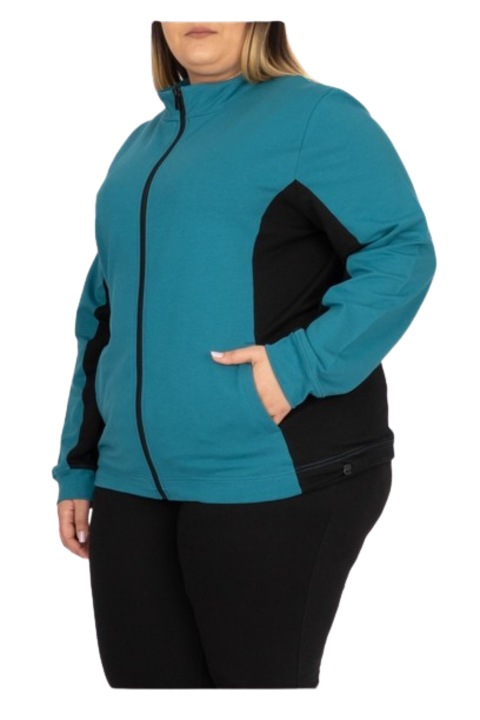 Дамски анцуг, Талия II, Knox, Com2063, Зелен/Черен, 54 EU