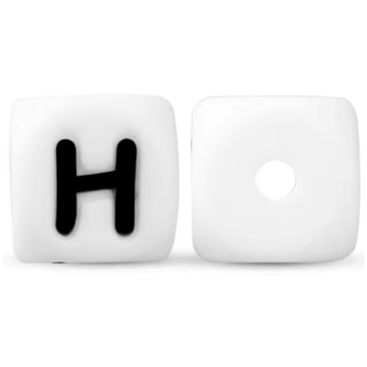 Litera silicon alimentar, 12mm, Litera H