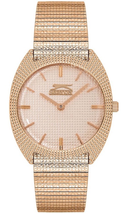 Ceas de dama SLAZENGER SL.09.2261.3.02, aur roz fashion, cadou ideal