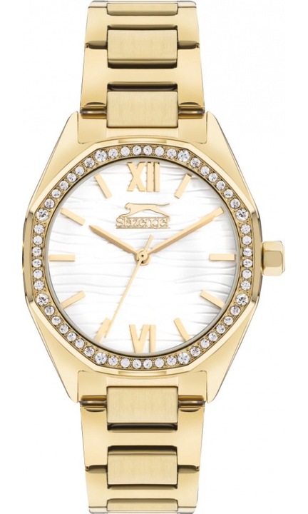Ceas de dama SLAZENGER SL.09.2301.3.08, aur fashion ca cadou