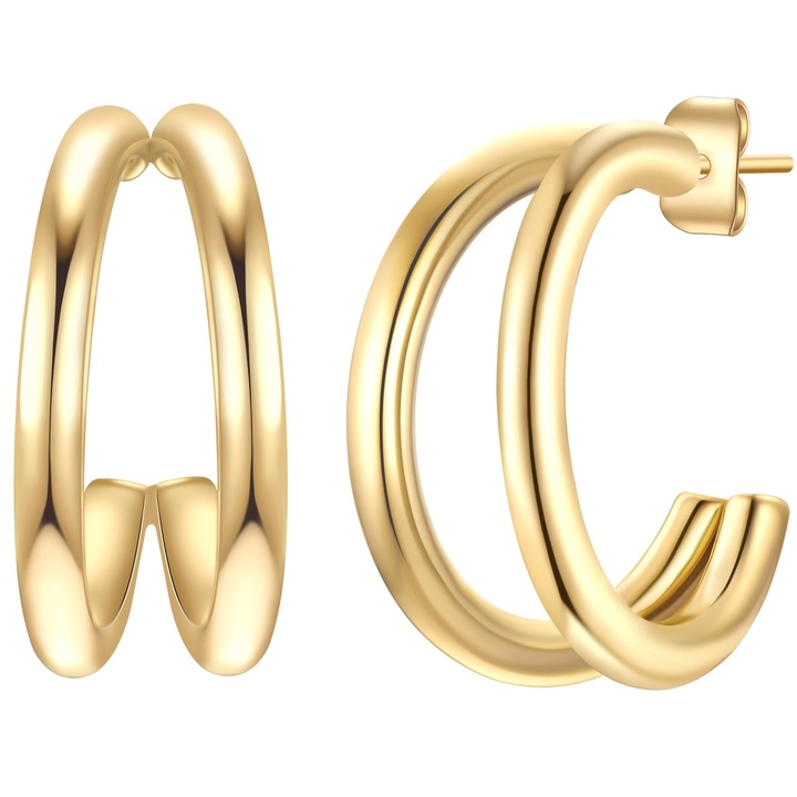 Eastside, Colier placat cu aur de 14K, Auriu